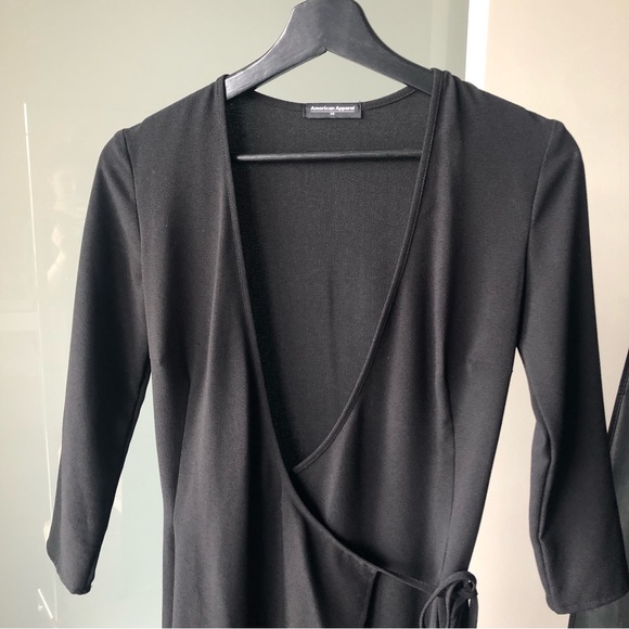 American Apparel Black Julliard Dress - Picture 3 of 5